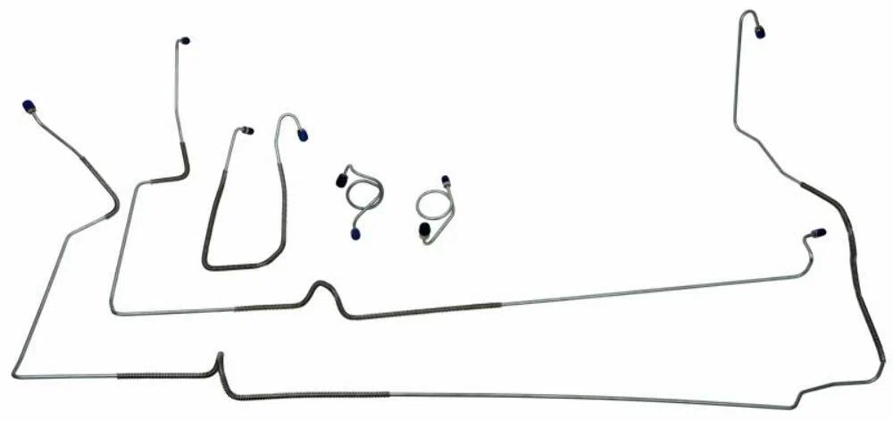 Fits 1984-1986 Ford Mustang Front Brake Line Set MFB101